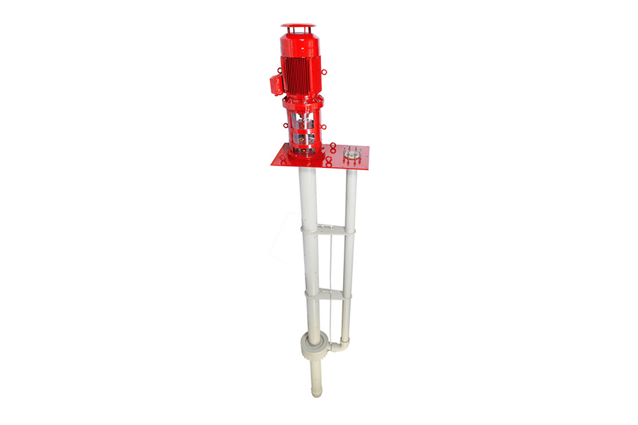 Vertical anti corrosive pump