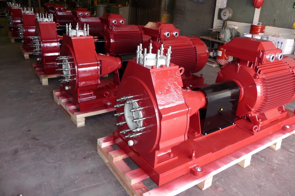 PN pumps for membrance cleaning for SWRO plants