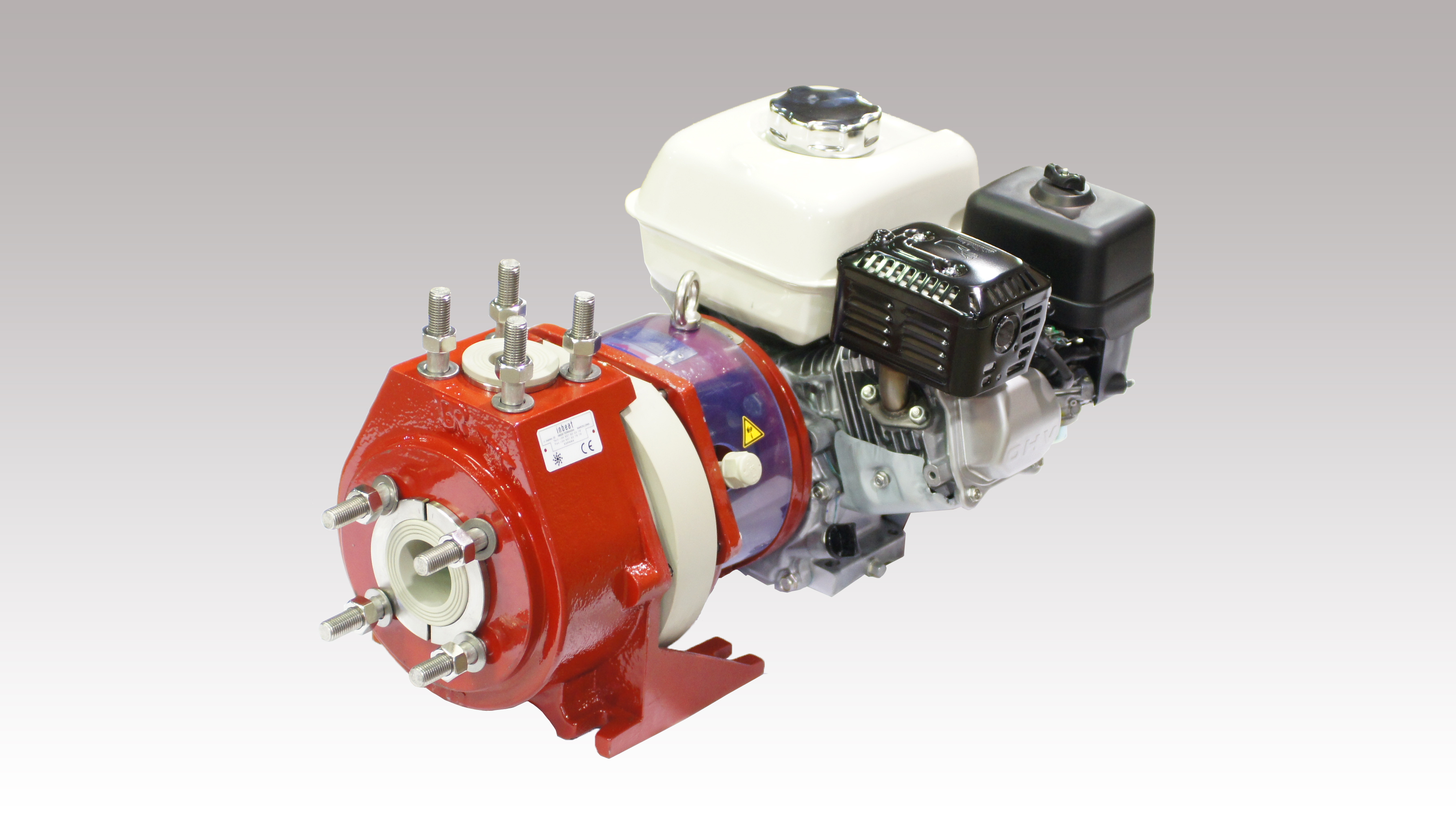 Discharge pump gasoline engine