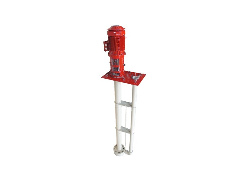 vertical plastic pump